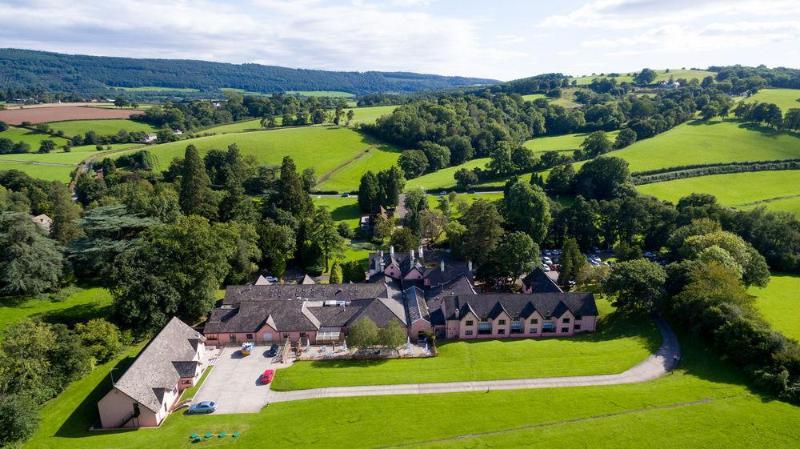 Cwrt Bleddyn Hotel & Spa Usk Exteriér fotografie